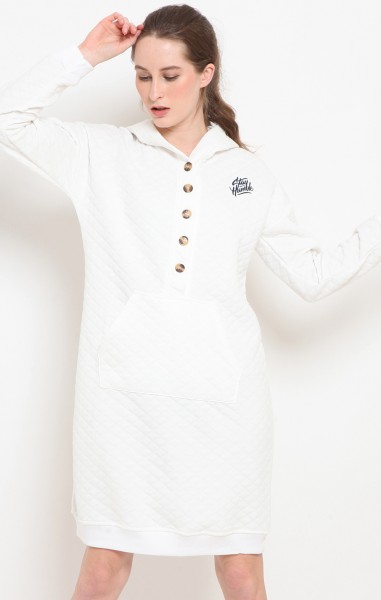 KITTEN SWEATSHIRT DRESS